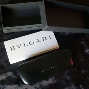 Authentic BVLGARI EyeGlass Or Sunglass Case